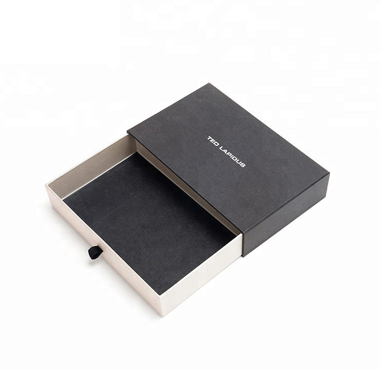 High Quality Sliding Drawer Cardboard Paper Packaging Gift Box Paper Drawer Box For Fragrance