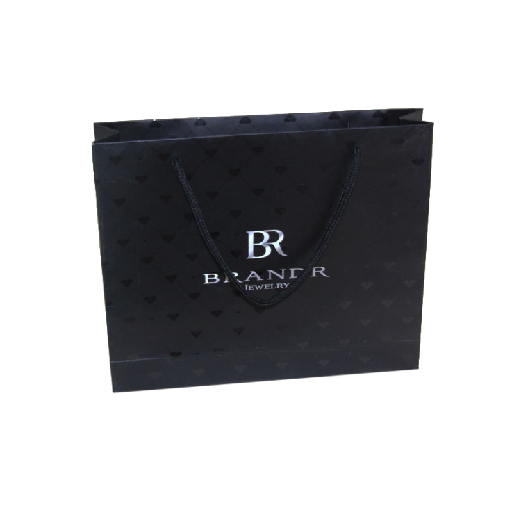  Custom Design High Quality Gift Paper Bags Jewelry Paper Bag Shopping Paper Bag With Handle  