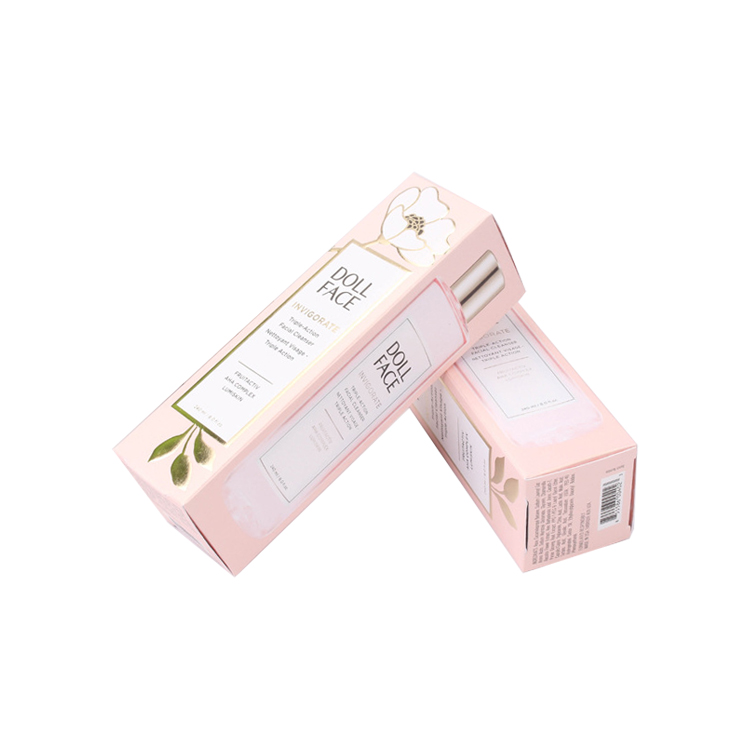 China Factory Custom Folding Paperboard Box Cosmetic Packaging Paper Box For Lipstick  