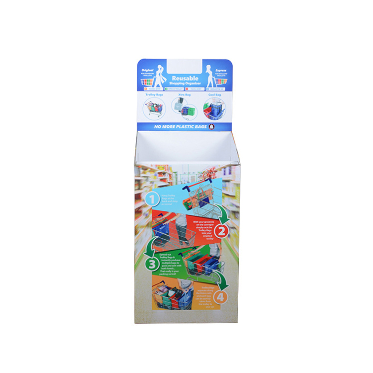 Shenzhen Wholesales Custom Corrugated Cardboard Pallet Display Stand For Supermarket Promotion