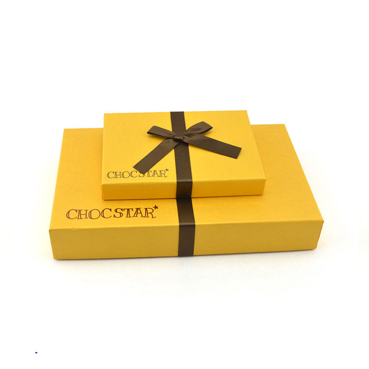  Shenzhen Manufacture Customized Handmade Rigid Paper Cardboard Gift Packaging Box For Chocolate  