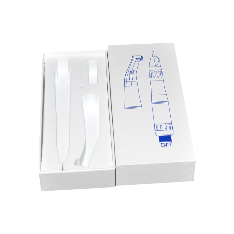  Custom Printing Matte White Rigid Carboard Packaging Gift Box for Toothbrush with EVA Holder  