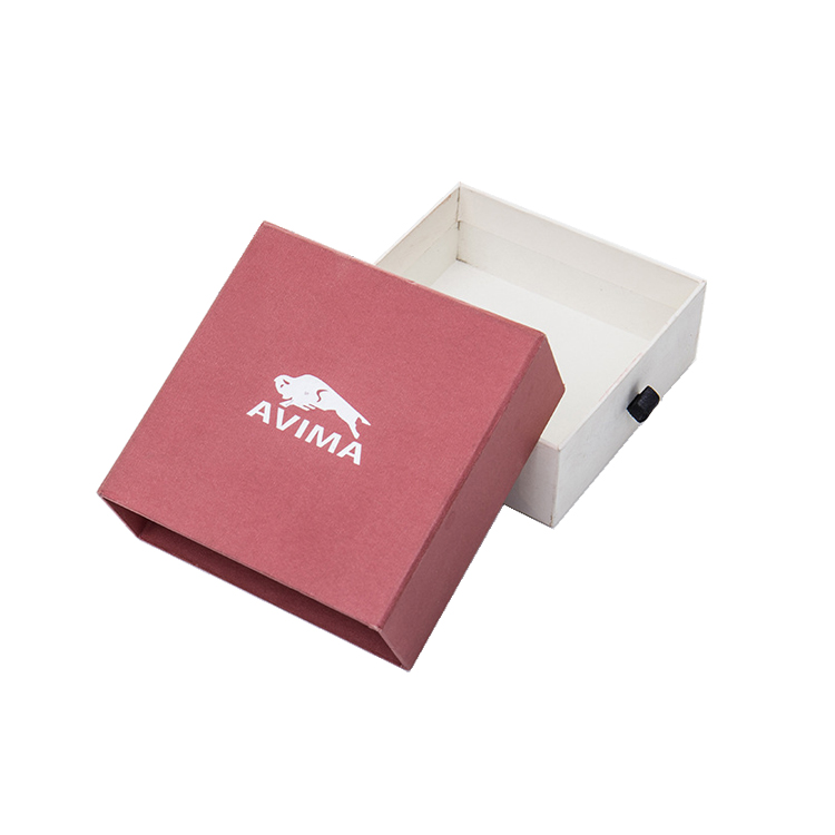 Slide Open Design Custom Printing Drawer Fancy Paper Packaging Bracelet Gift Box for Jewelry  