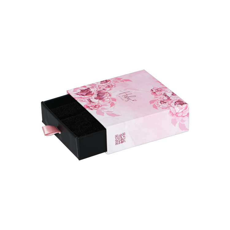 Eco-Friendly Cardboard Paper Sliding Drawer Gift Box for Jewelry Packaging with Custom Printing  