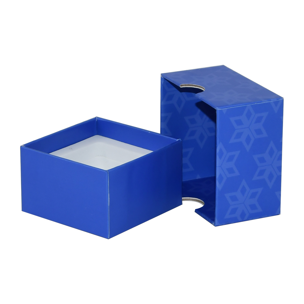 High-End Custom Lid Lift Off Gift Boxes for Qube Square Concentrate Jar Packaging with EVA Foam Holder  