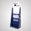 3-Tier Cardboard Floor Display With 7'' LCD Video Screen