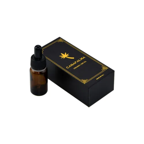 30ml CBD Öl Tropfflasche Geschenkbox mit Schutzschaum