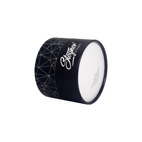 Black Cylinder Glossy Packaging Tube For Argan Oil Bottles (1) Black Cylinder Glossy Packaging Tube For Argan Oil Bottles