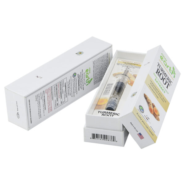 Cannabis Concentrate Lid-and-Base Gift Box With Insert Tray