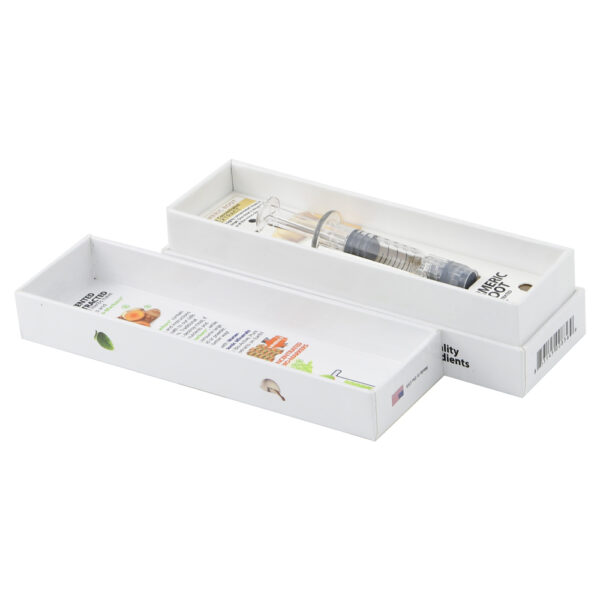 Cannabis Concentrate Lid-and-Base Gift Box With Insert Tray