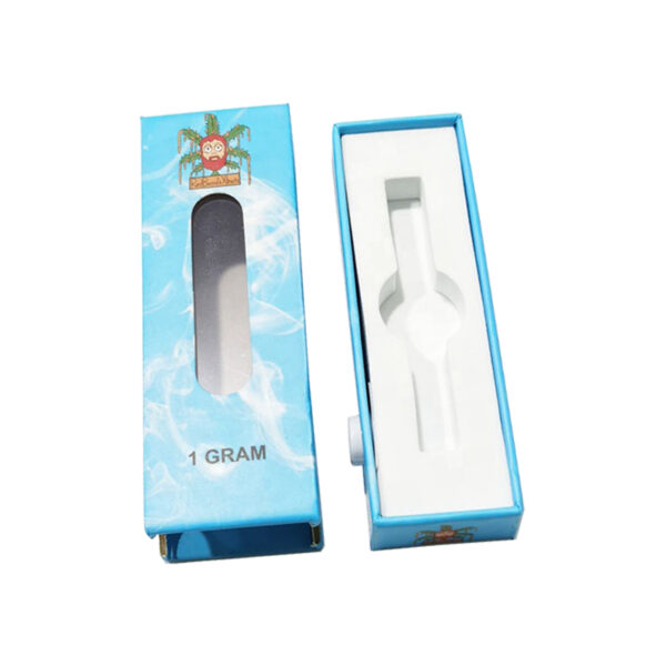 Child-Resistant Cannabis Box With Window and Foam Insert