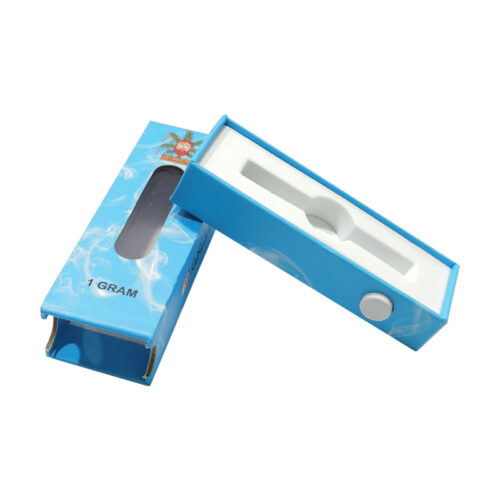 Child-Resistant Cannabis Box With Window and Foam Insert