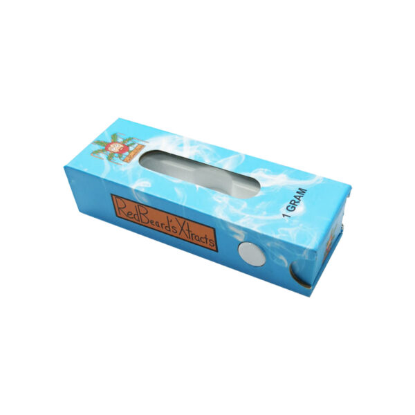 Child-Resistant Cannabis Box With Window and Foam Insert