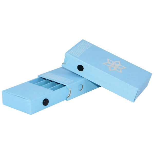 Kindersichere Pre-Roll-Slider-Box mit 5-Pack-Teiler