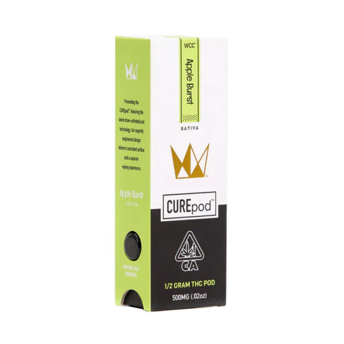 Child-Resistant Sliding Cardboard Box for THC Pod Cartridges