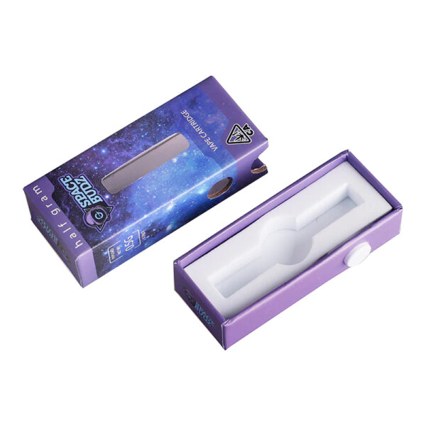 Child-Resistant Vape Cartridge Slide-Out Drawer Packaging Child-Resistant Vape Cartridge Slide-Out Drawer Packaging