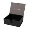 Collapsible Magnetic Clothing Gift Box With Silk Ribbon