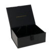 Collapsible Magnetic Clothing Gift Box With Silk Ribbon