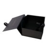 Collapsible Magnetic Clothing Gift Box With Silk Ribbon