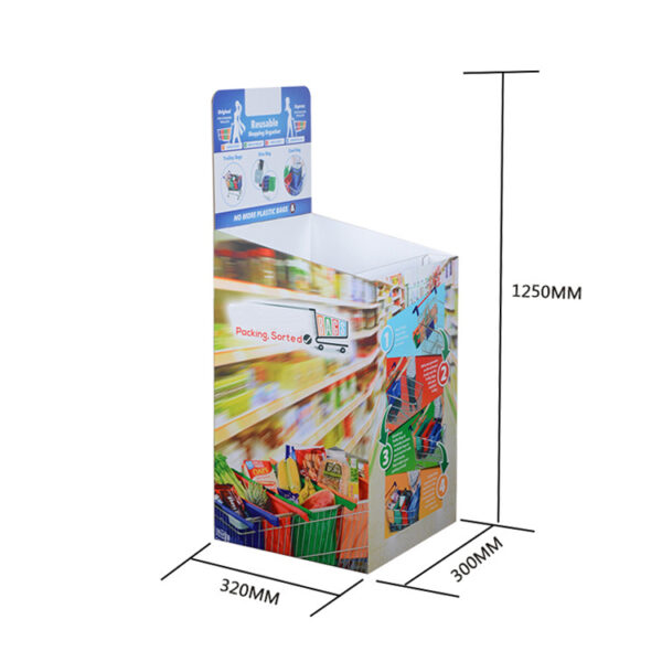 Corrugated Cardboard Pallet Display Stand For Promotion