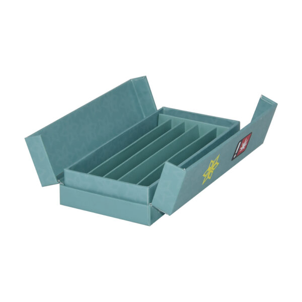 Custom Cannabis Pre-Roll Multipack Box With Magnetic Lid
