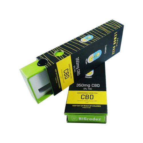 Изготовленные на заказ упаковочные коробки с ящиком CBD с замком, устойчивым к воздействию детей