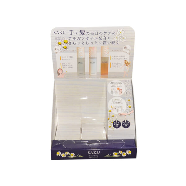 Custom Cosmetic Cardboard Counter Display Box For Retail