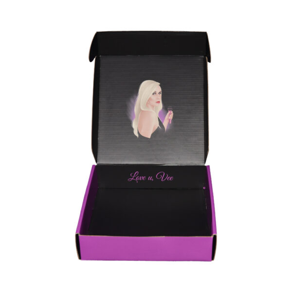 Custom Double Sided Printed Corrugated Mailer Box With Logo