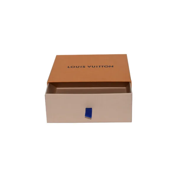 Custom Fancy Paper Slide Drawer Gift Box With Silk Handle Custom Fancy Paper Slide Drawer Gift Box With Silk Handle