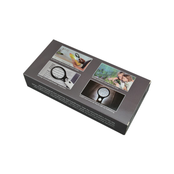 Custom Folding Carton For LED Lighted Magnifier Packaging