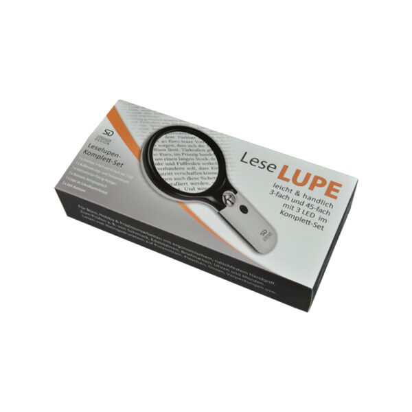 Custom Folding Carton For LED Lighted Magnifier Packaging