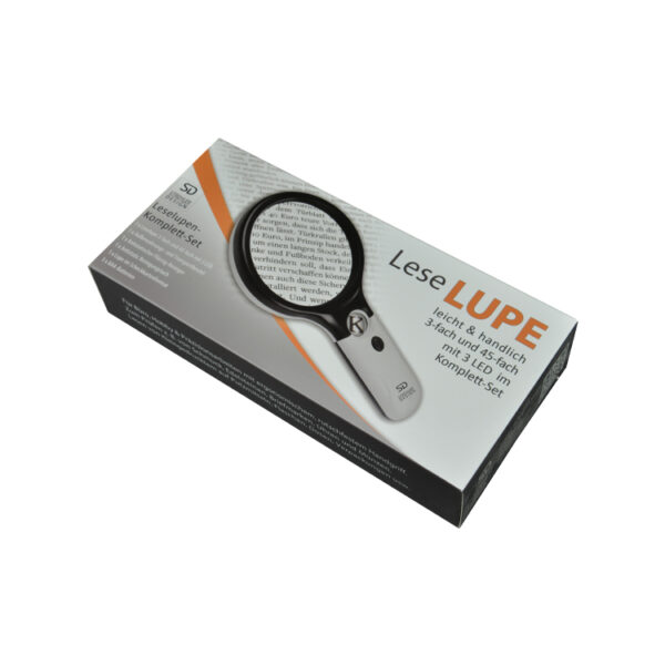 Custom Folding Carton For LED Lighted Magnifier Packaging