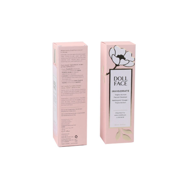 Custom Folding Paperboard Box Cosmetic Packaging Paper Box