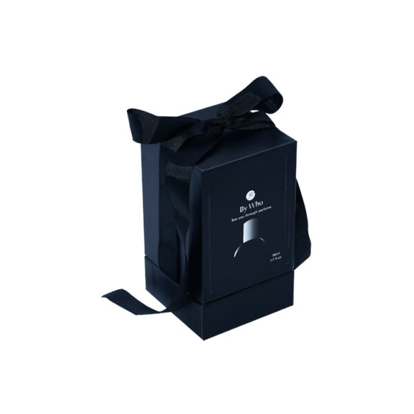Custom Fragrance Perfume Bottle Gift Box With Ribbon Handle