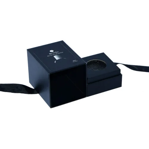 Aangepaste geur parfumfles geschenkdoos met lint handvat Aangepaste geur parfumfles geschenkdoos met lint handvat