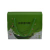 Custom Green Printed Corrugated Packaging Box With Handle