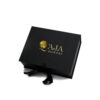 Custom Hair Extension Packaging Box With Gold Foil Logo