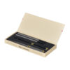 Custom Hinged Lid Gift Boxes For Pen Set With EVA Holder