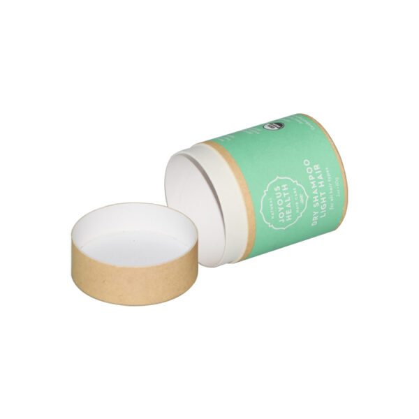 Custom Kraft Paper Tube Shampoo Packaging Cylinder Gift Box Custom Kraft Paper Tube Shampoo Packaging Cylinder Gift Box
