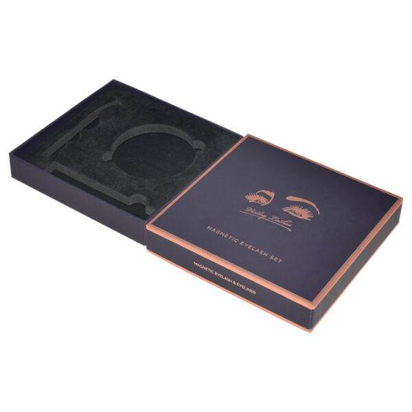 Custom Lid And Base Paper Box For False Eyelash Packaging