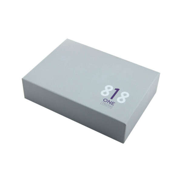 Custom Lid and Base Cosmetic Serum Gift Box with Insert