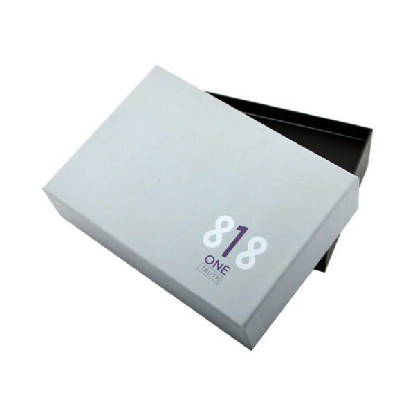 Custom Lid and Base Cosmetic Serum Gift Box with Insert