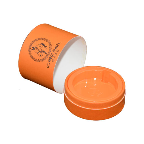 Custom Logo Cardboard Round Boxes For Cosmetic Packaging