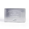 Custom Logo Silver Cardboard Cosmetic Box with UV Coating Custom Logo Silver Cardboard Cosmetic Box with UV Coating