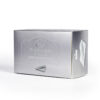 Custom Logo Silver Cardboard Cosmetic Box with UV Coating Custom Logo Silver Cardboard Cosmetic Box with UV Coating