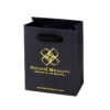 Custom Luxury Paper Gift Bags With Rope Handle Gold Logo
