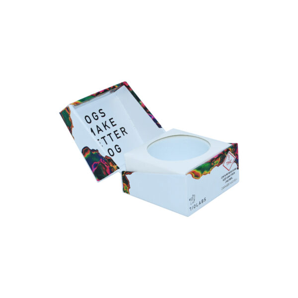 Custom Magnetic Clamshell Cannabis Gift Boxes for 710 Labs