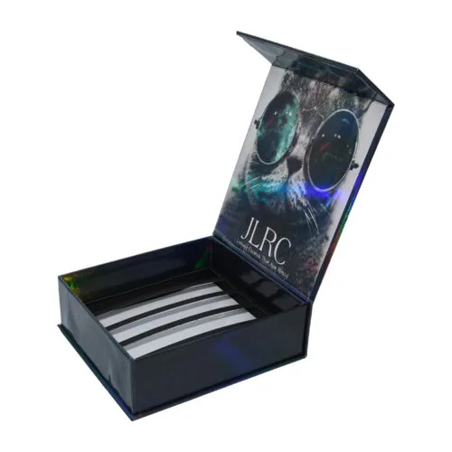Custom Magnetic Cosmetic Gift Box With Glossy Lamination