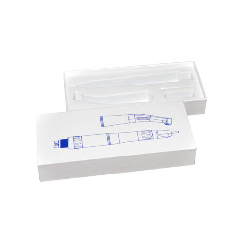 Custom Matte White Rigid Gift Box For Toothbrush Packaging