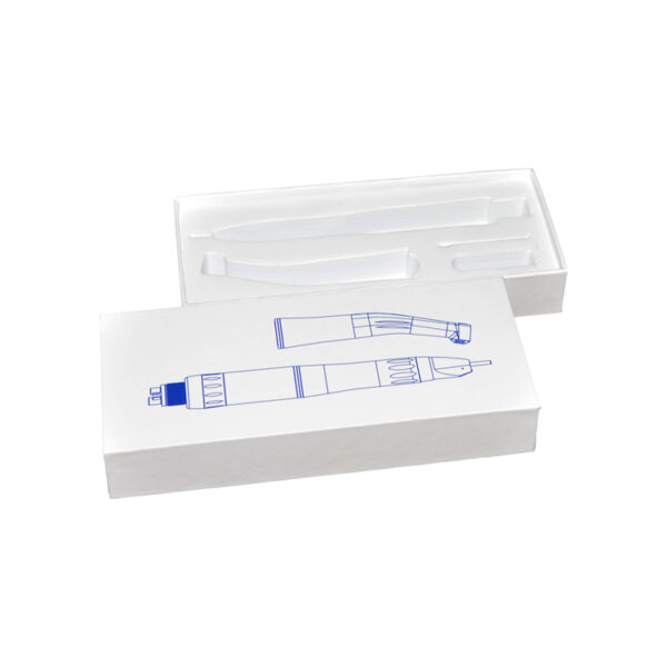 Custom Matte White Rigid Gift Box For Toothbrush Packaging